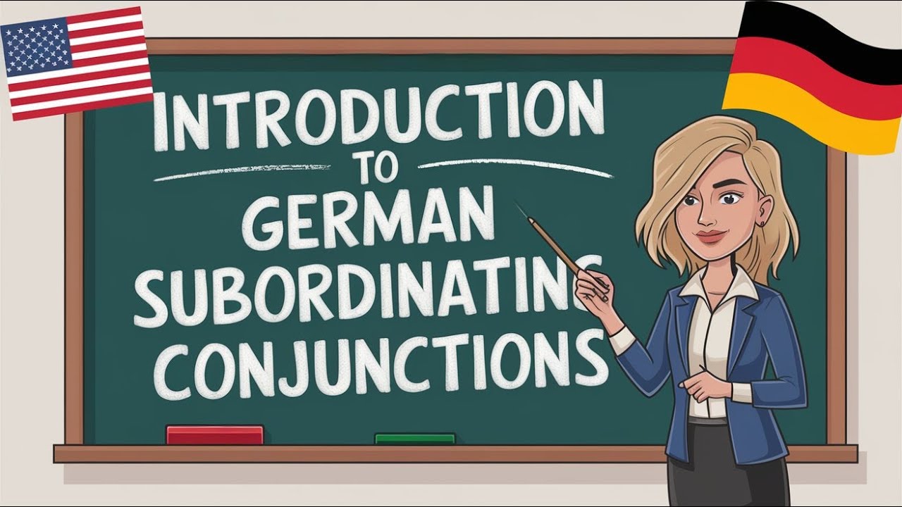 German Subordinating Conjunctions Explained | Weil, Dass, Ob (A1–A2) 📚 Learn German easily