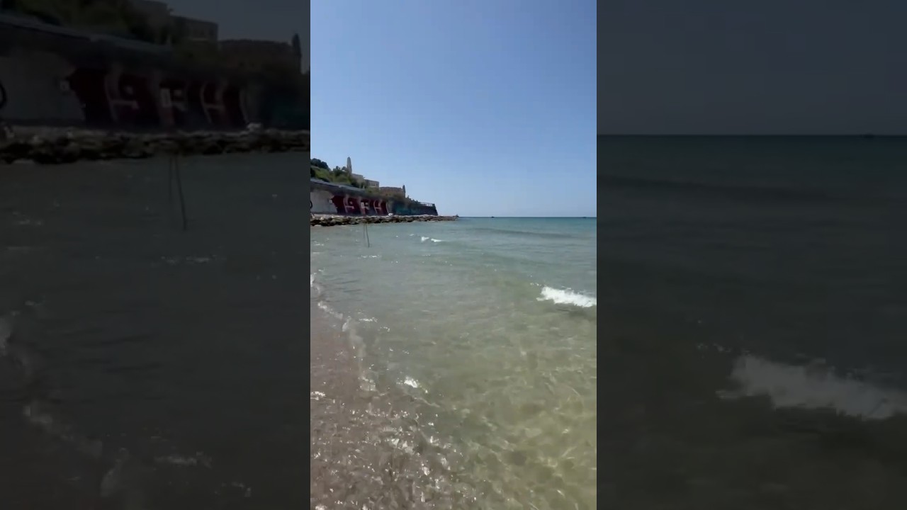 Joppa or Joffa From the Mediterranean Sea #discoverisrael #biblicalsite #joppa #israel