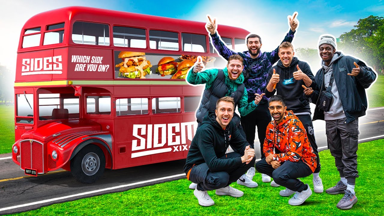 SIDEMEN MUKBANG ON A BUS