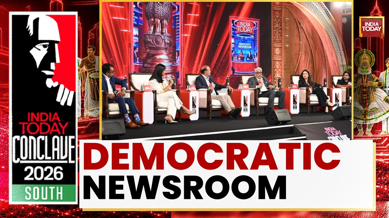 India Today Conclave 2026 South: Демократический ньюсрум | Радждип Сардесаи | Политика | Культура