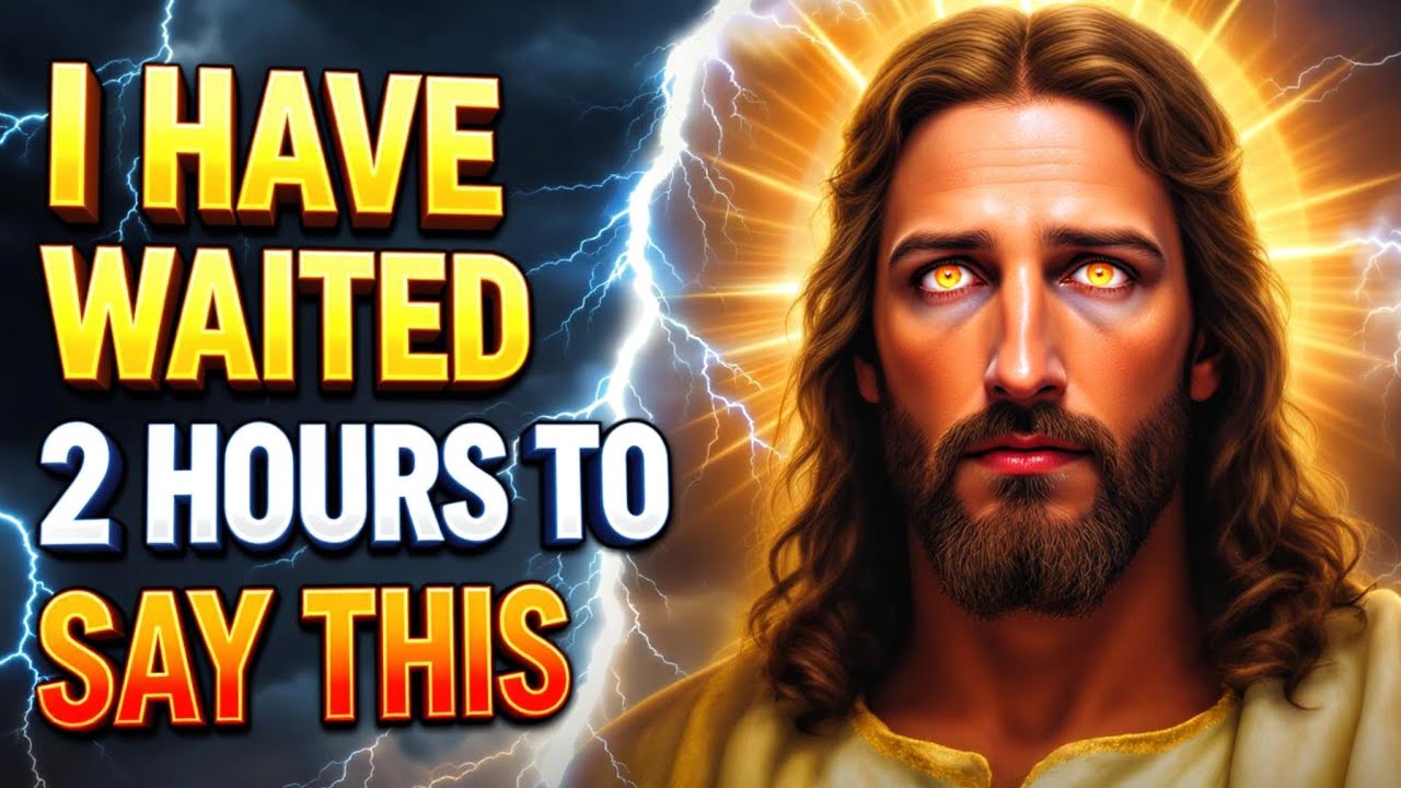 🛑 GOD SAYS;- I HAVE BEEN WAITING 2 HOURS FOR YOU... GOD'S MESSAGE FOR YOU TODAY | Ep~ 204