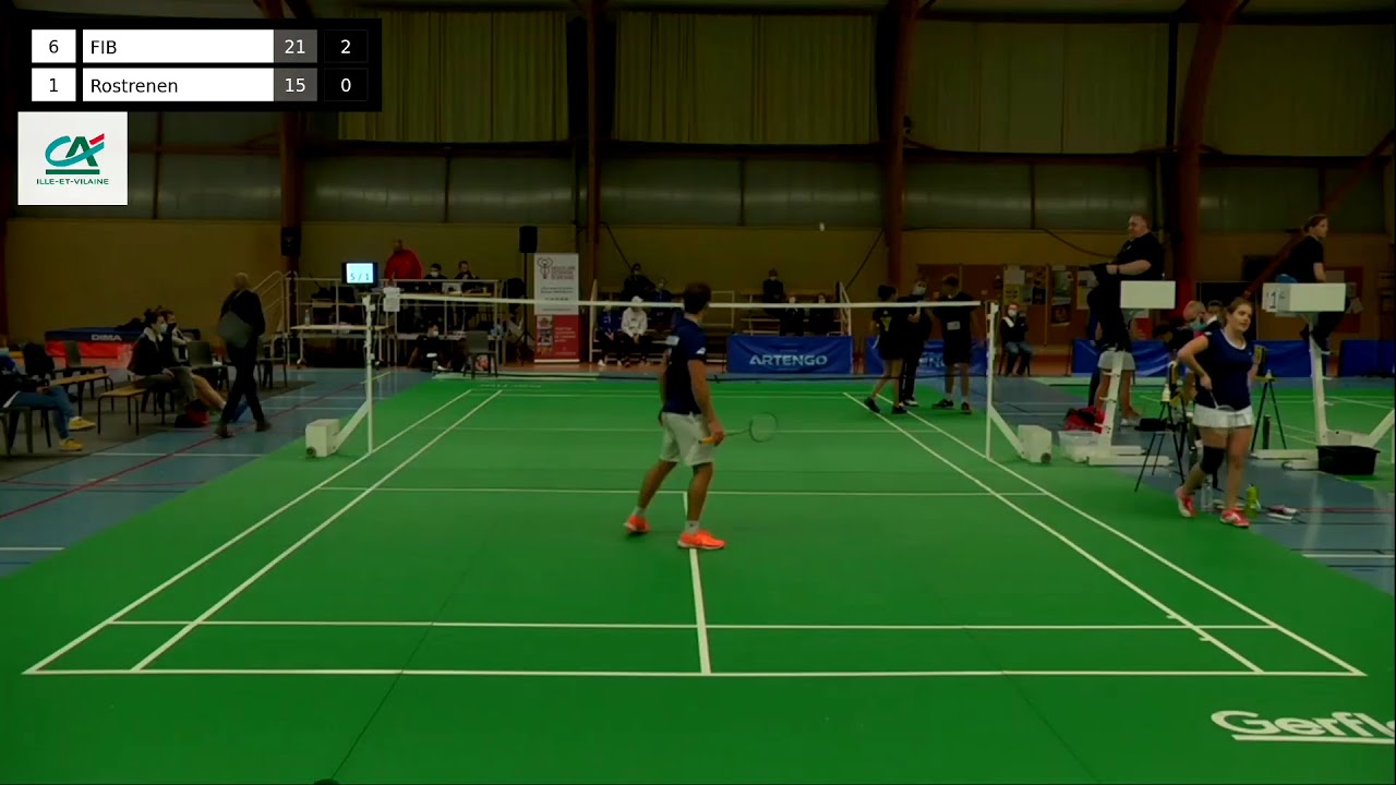 Diffusion en direct de Flume Ille Badminton 35