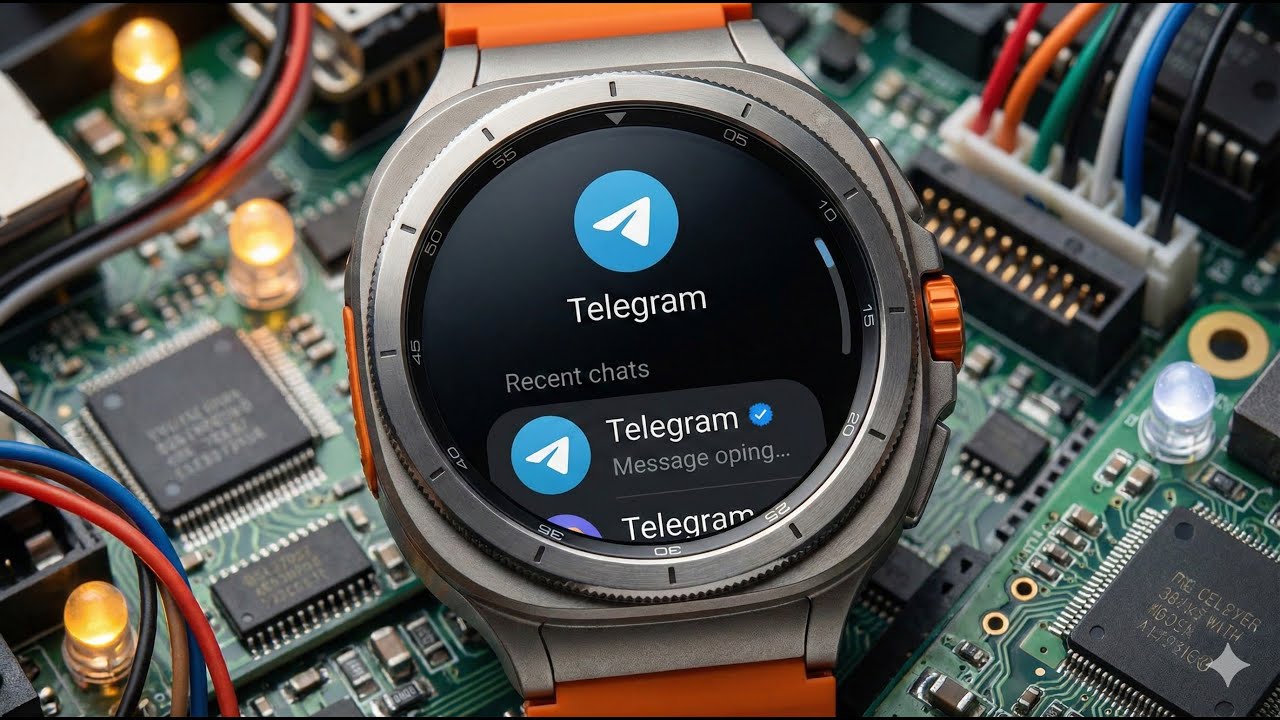 Ну вот оно лучшее приложение Telegram для WearOS