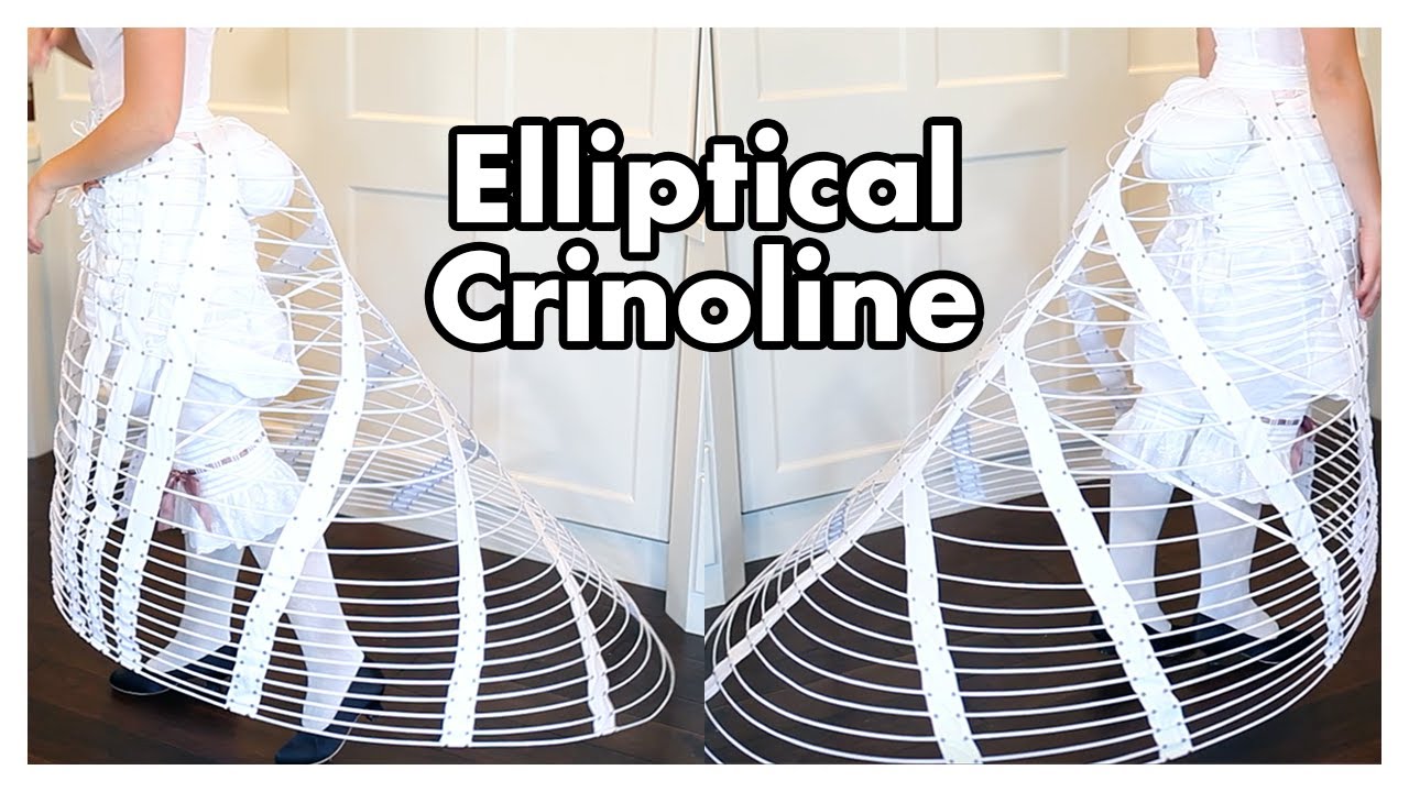 Designing an Elliptical Hoop Skirt - Christine’s Masquerade Dress (Phantom Movie 2004)