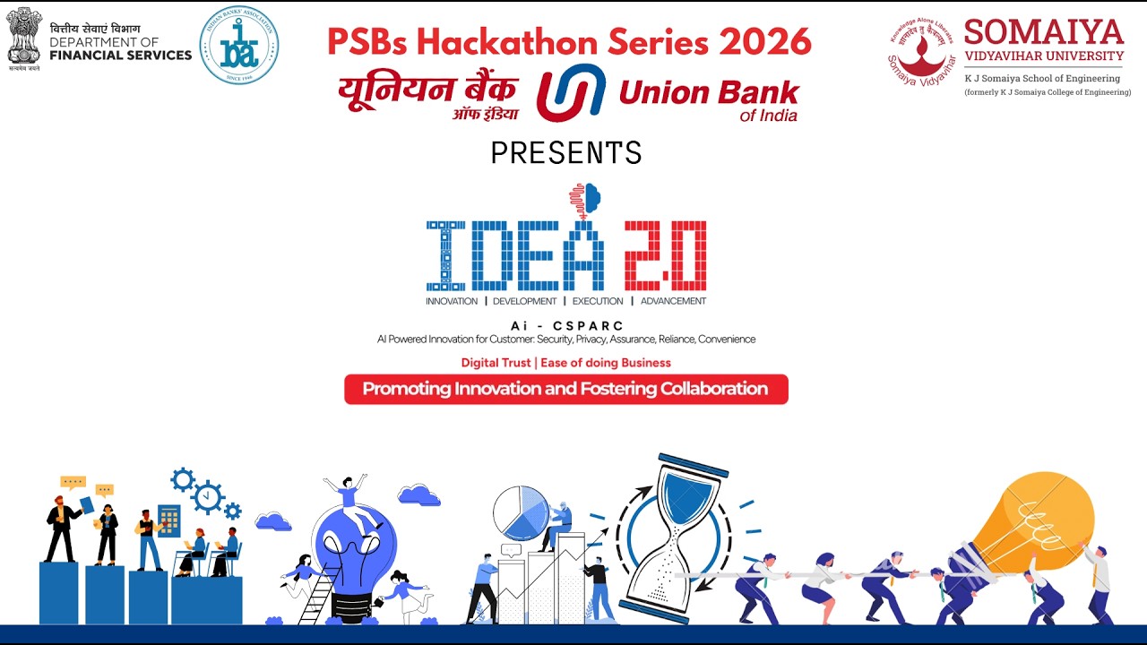 Live Steaming | Idea Hackathon 2.0 | Union Bank of India | K J Somaiya School of Engineering