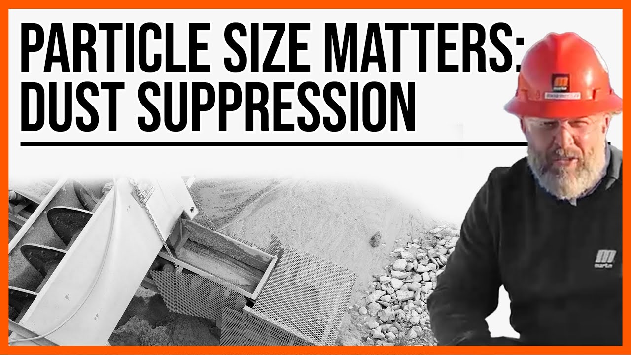 [Particle] Size Matters: Belt Conveyor Dust Suppression