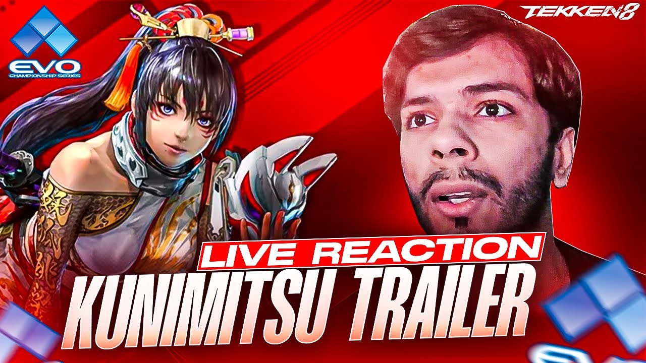 Реакция на трейлер Kunimitsu в прямом эфире на EVO Japan