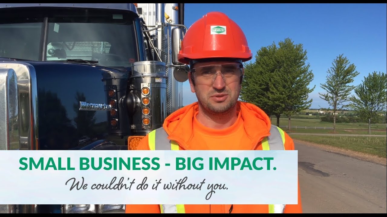 Small Business Week at JDI - Wood Chip Trucker