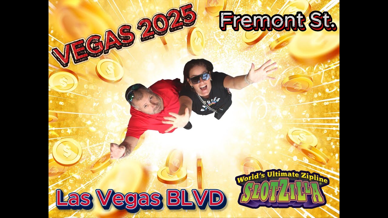 Las Vegas Fremont St.  2025 Daytime is so different than the night,  Zipline, Venders, Buskers