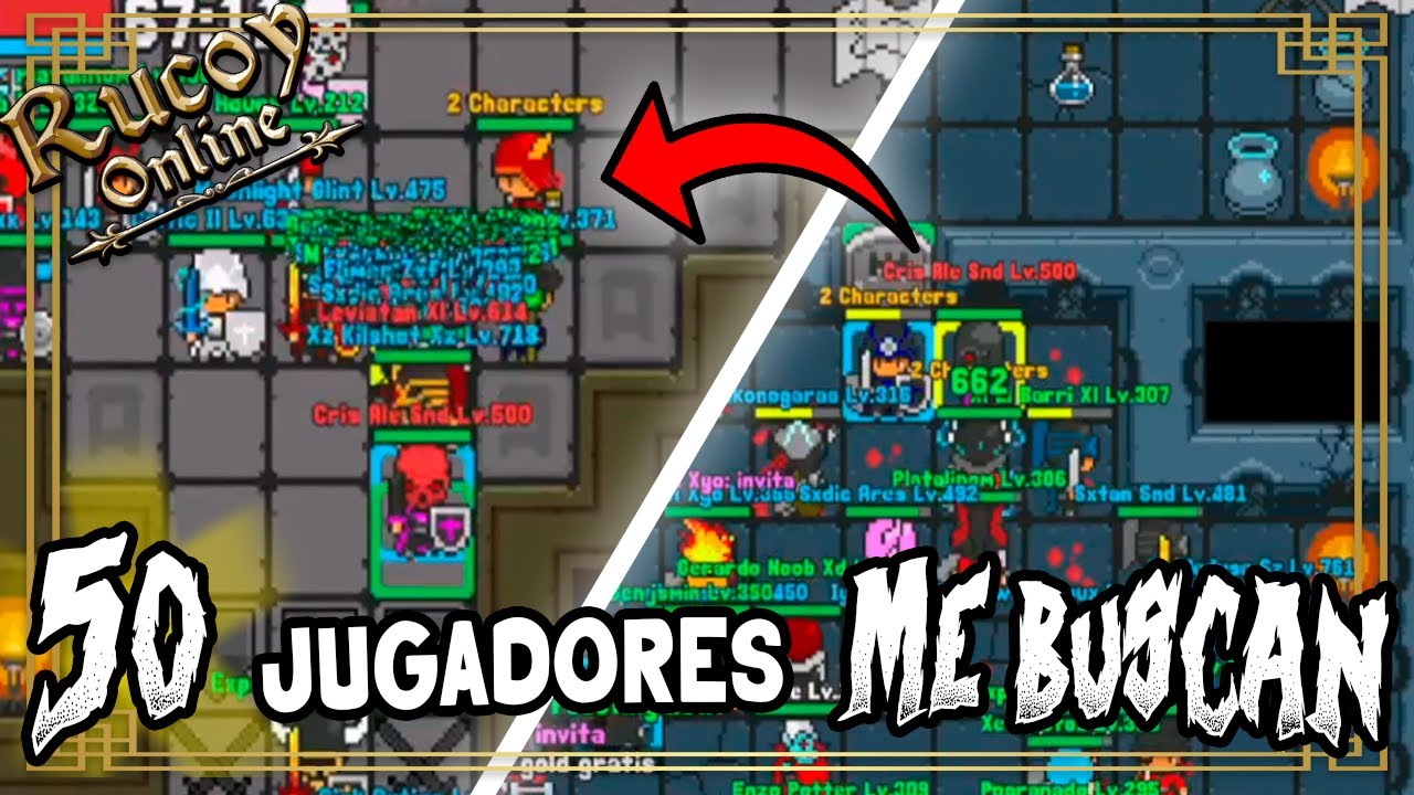 Rucoy Online | PK Black PERO 50 personas me Buscan 😿😔