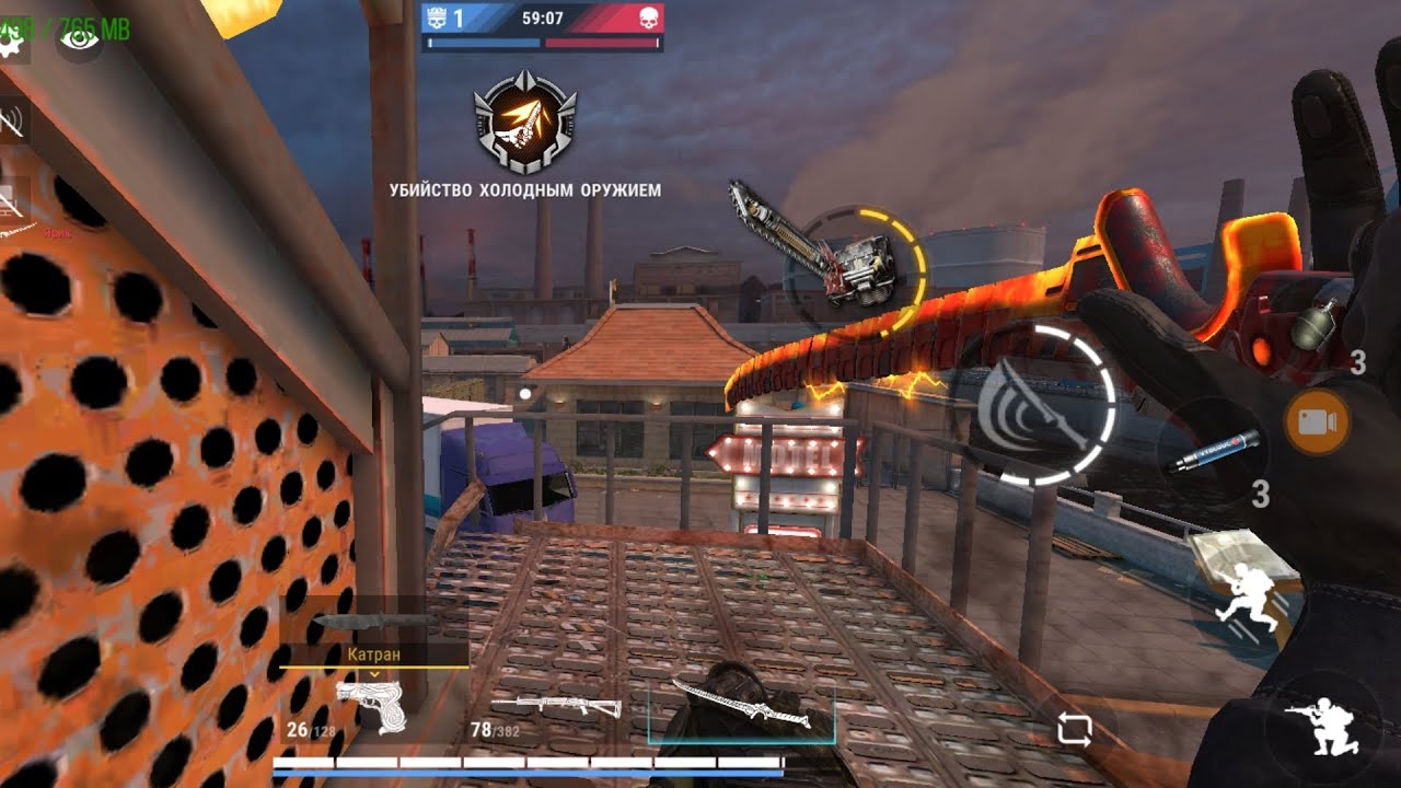 ТЕЛЕПОРТИРУЮСЬ В MODERN STRIKE ONLINE: ОБЗОР НА КАТАНУ HF-K 
