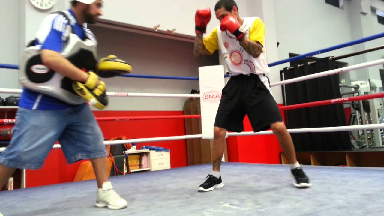 PAUL FLEMING HITTING PADS  - BODYPUNCH BOXING GYM