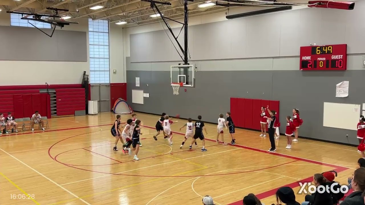 Knights Vs ramstad 2/9/26 jr high 1st 1/2