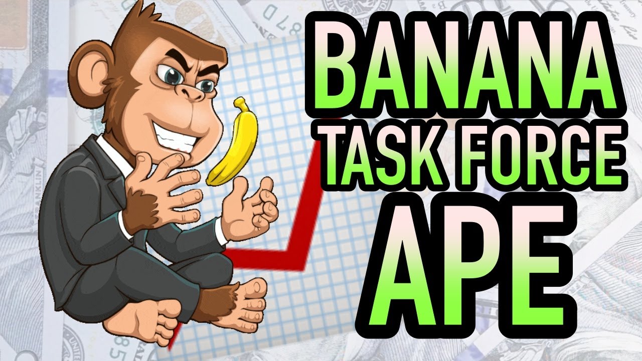 BANANA TASK FORCE APE &bull; Deflationary NFTs &bull; Governance Token &bull; Multiple CEX Listings &bull; $BTFA  🦍 💰
