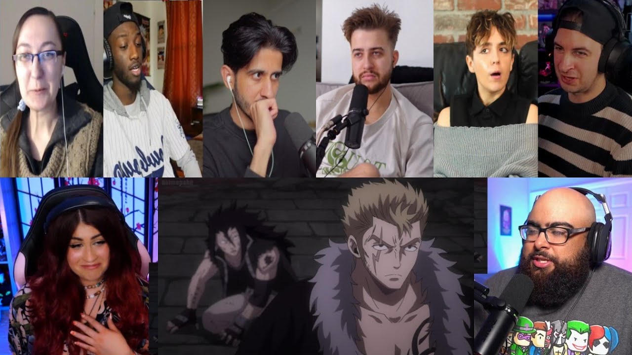 FAIRY TAIL EPISODE 255 REACTION MASHUP!!