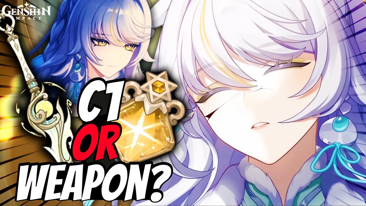 Зибай C1 или Оружие? Какую инвестицию в неё следует вложить? (Genshin Luna IV)