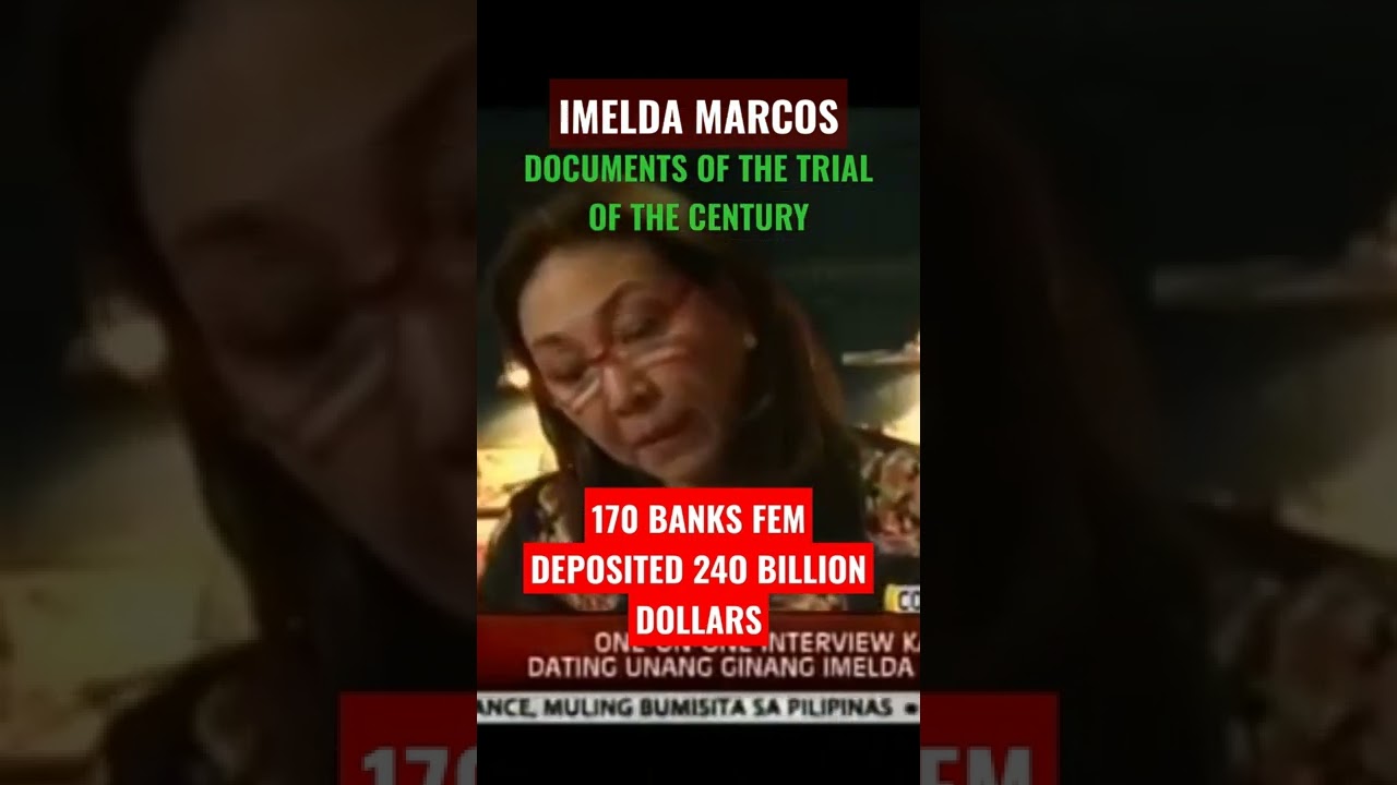 THE PROOF OF MARCOS WEALTH 2 #trialofthecentury #wealthforhumanity #marcos