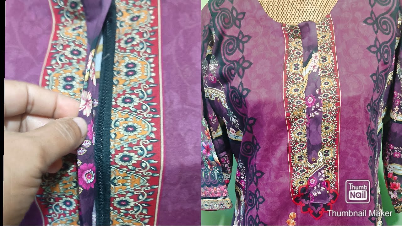 How to sew a hidden chain | Sewing hacks | Tips and tricks|