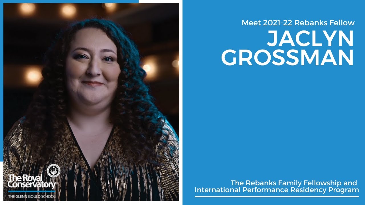 Meet 2021-22 Rebanks Fellow Jaclyn Grossman, Soprano