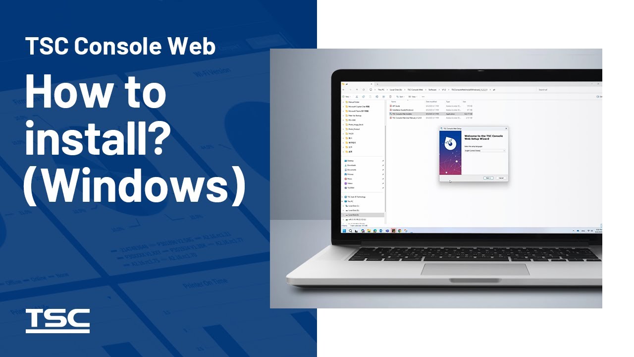 How to Install TSC Console Web v1.2 (Windows OS)