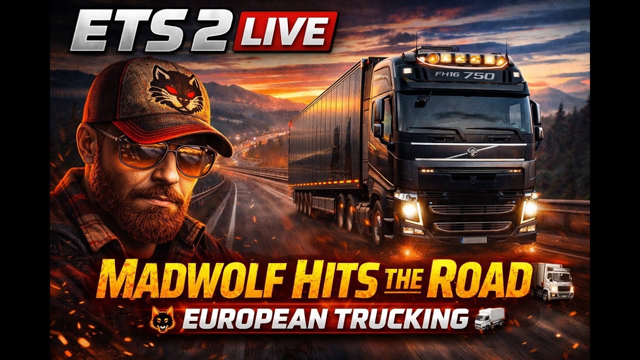 Euro Truck Simulator 2 LIVE | Relaxing Night Drive