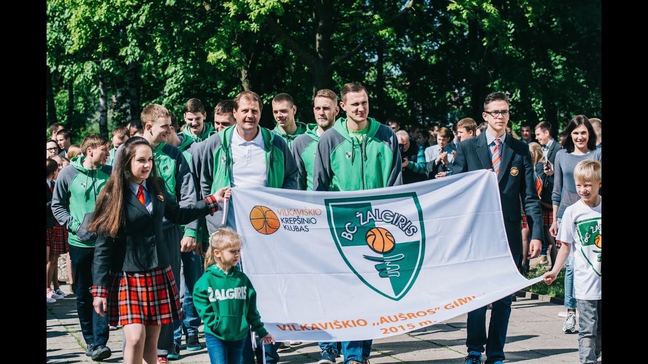 Žalgiriečiai Vilkaviškyje aplankė „Žalgiris – tavo mokykloje“ nugalėtojus