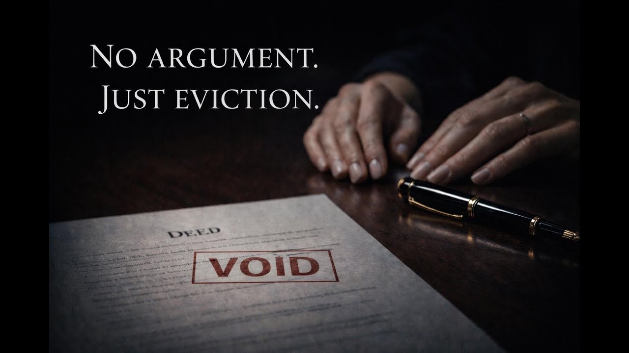 AITA for calmly voiding the deed my mother forged? She cried 
