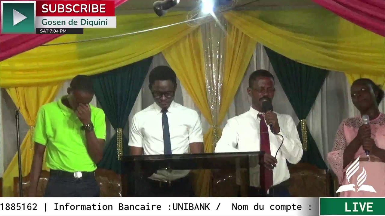 Eglise Adventiste Gosen de Diquini - Concet de Clôture de la Campagne Prémices 2026