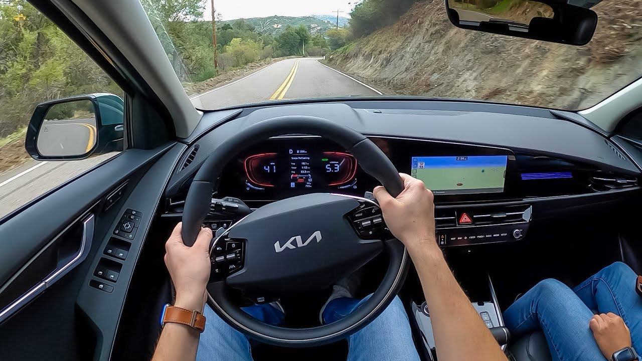 2023 Kia Niro Hybrid - POV First Drive (Binaural Audio)