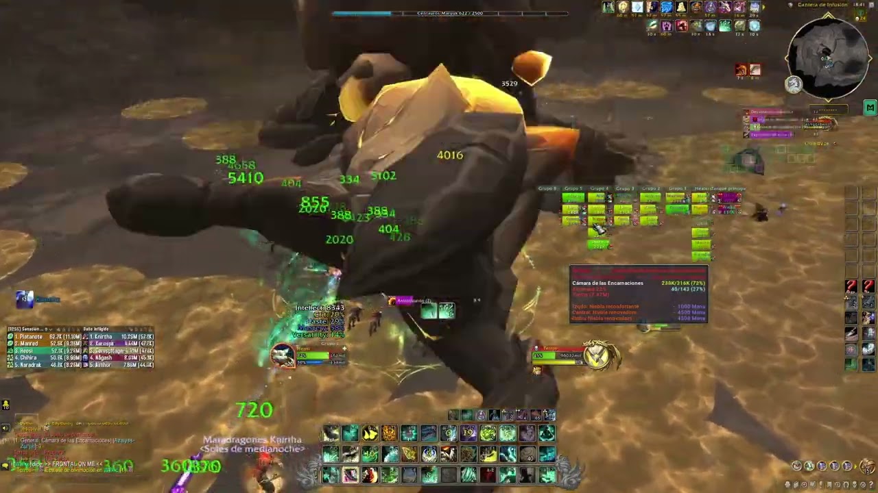 Monje Mistweaver vs Terros Hc, Wow Dragonflight