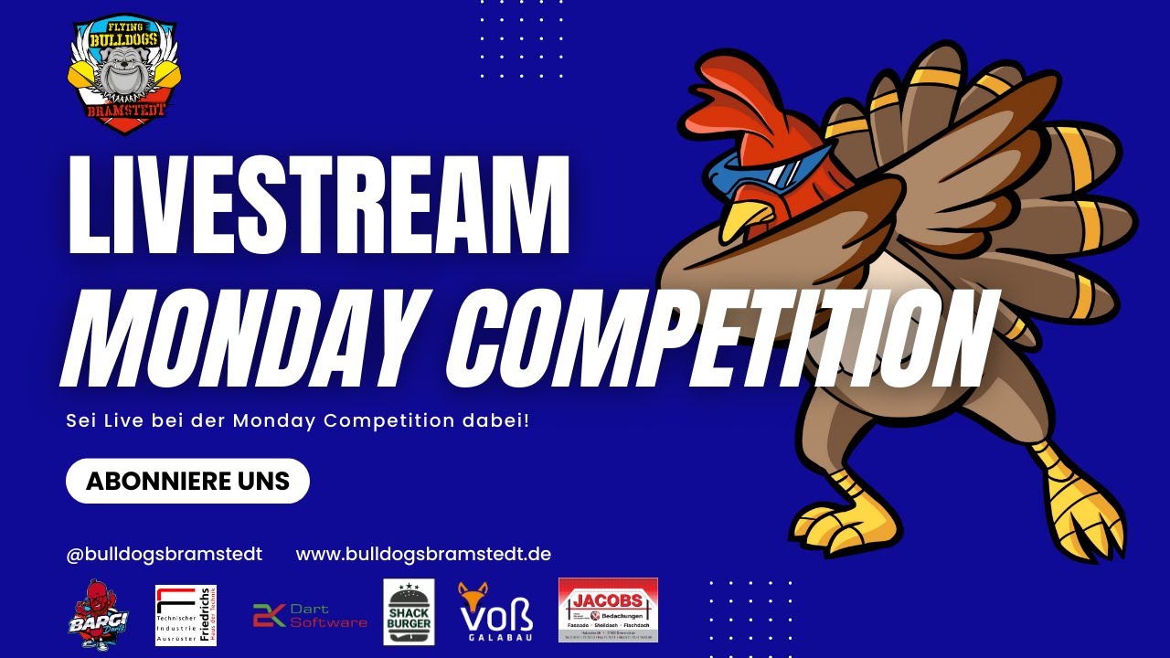 🎯 🎥 Monday Competition #4 - Flying Bulldogs Bramstedt