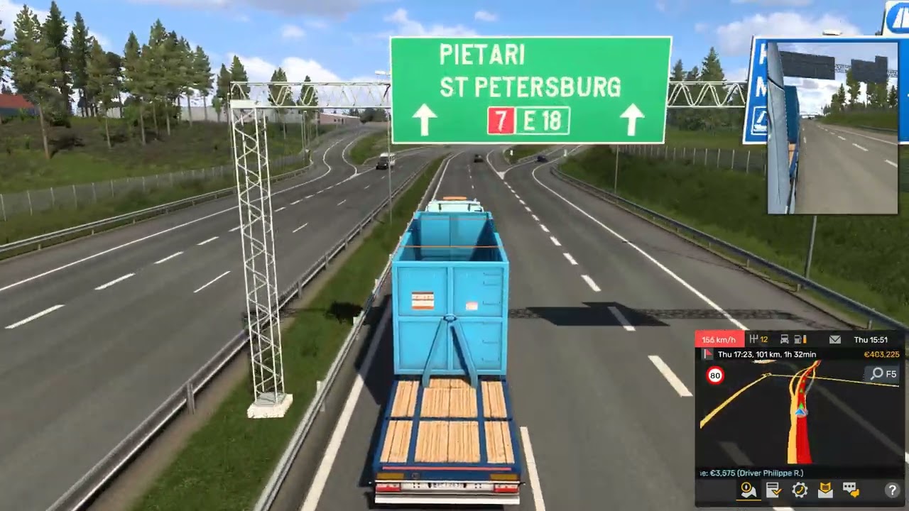 Helsinki - Kouvola | Large Containers 11t | Volvo FH6 Aero | ETS 2 v1.57 Nordic Horizons | #822