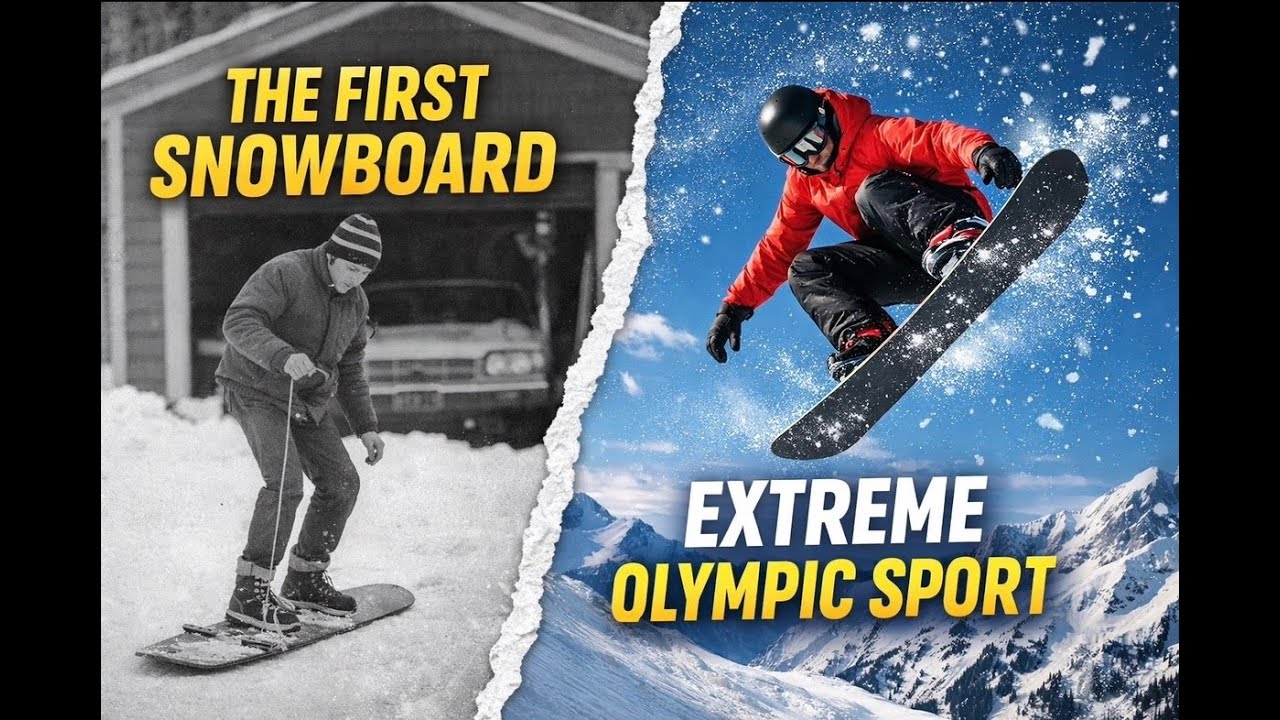 The Origins of Snowboarding: From Backyard Toy to Global Extreme Sport