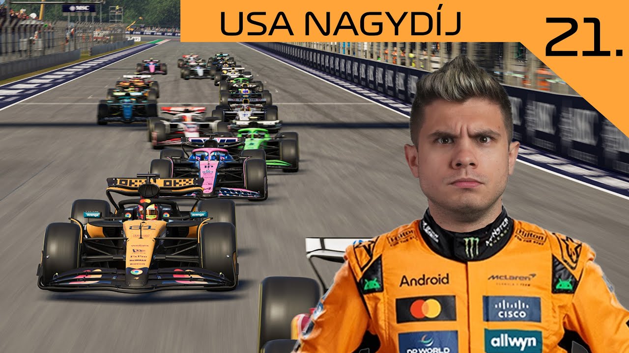 Váratlan FORDULAT! 😬 - F1 2025 Szezon #21.
