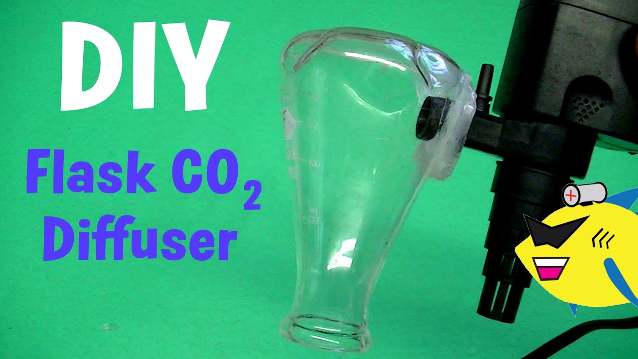 DIY Flask CO2 Diffuser: Aquarium CO2