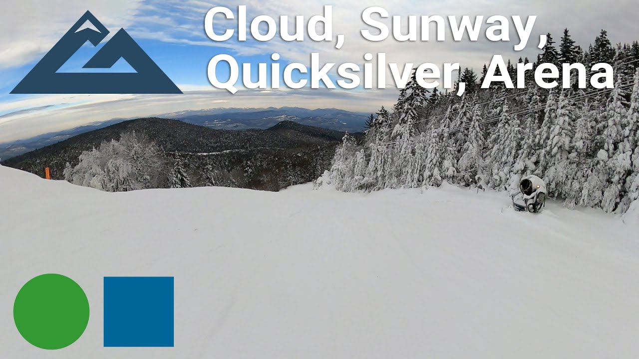 Gore Mountain - Cloud to Sunway to Quicksilver to 3B to The Arena