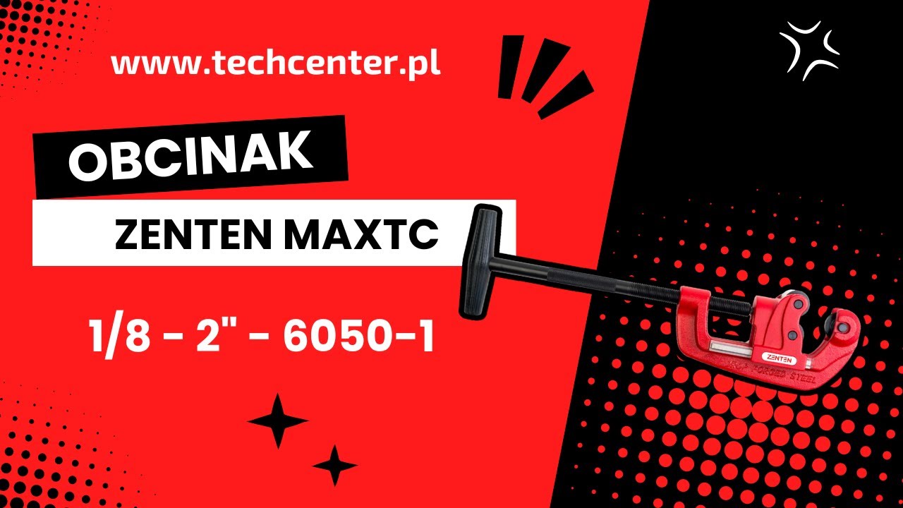 Obcinak do rur ze stali i INOX - Zenten MAXTC Z70  - 1/8 - 2