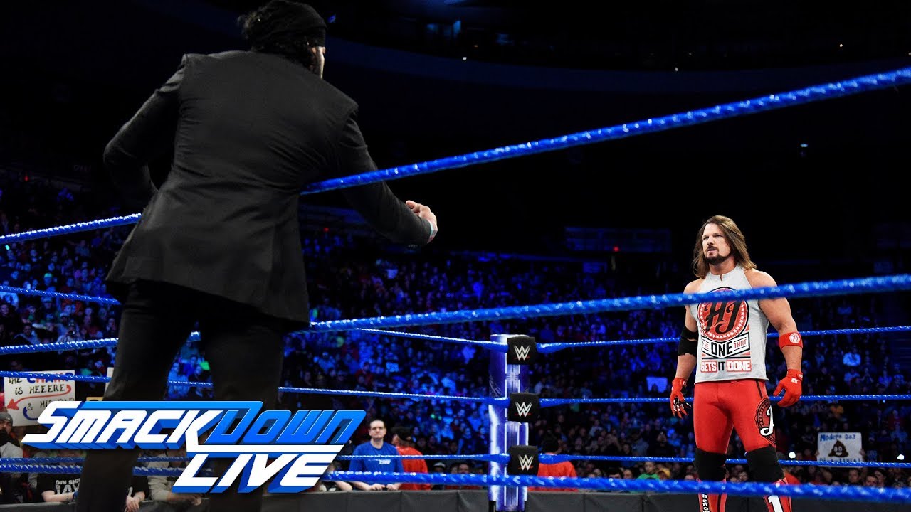 AJ Styles and Jinder Mahal come face to face: SmackDown LIVE, Dec. 12, 2017
