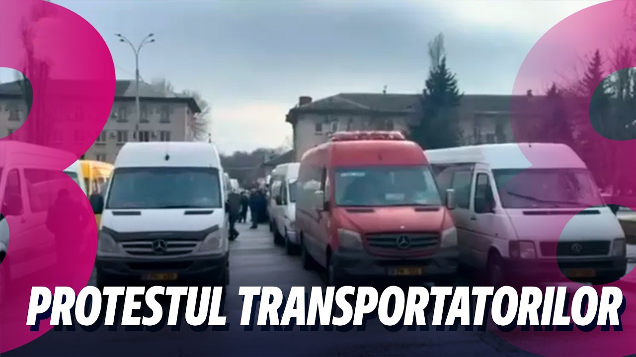 Știri: Protestul transportatorilor /Mai ieftin la Chișinău și mai scump la Bălți /12.02.2026