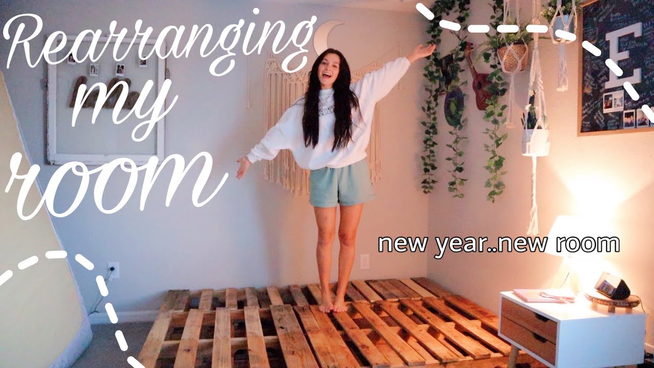 Rearranging my room | Deep cleaning + New room tour