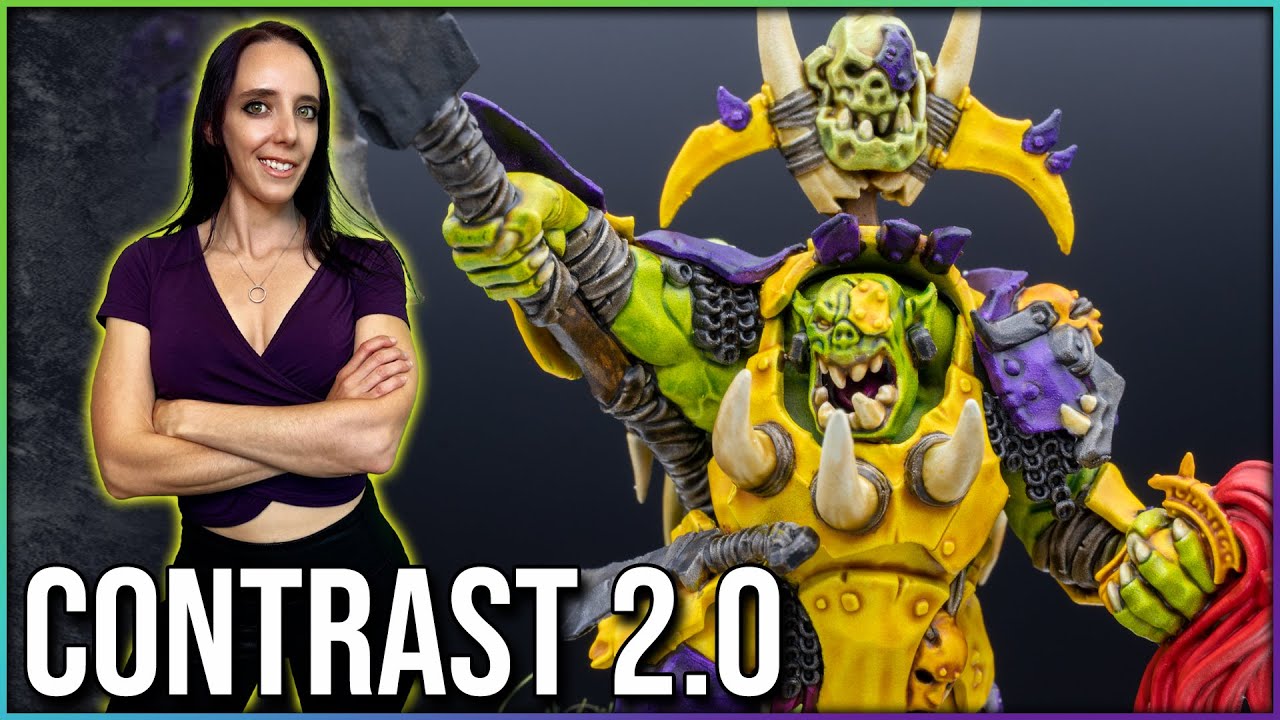 Best Contrast Paint Yet!? | Warhammer 40k/Sigmar Orruk Megaboss Guide