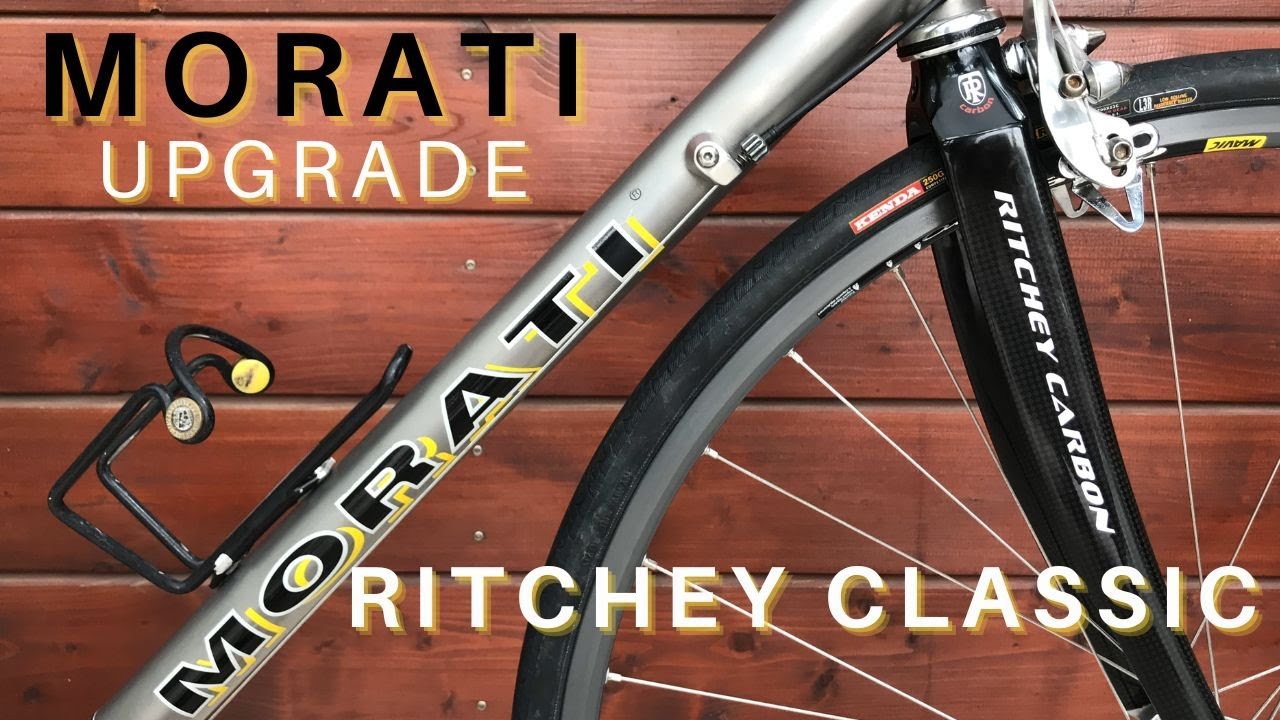 Ritchey Classic upgrade on custom titanium MORATI road bike