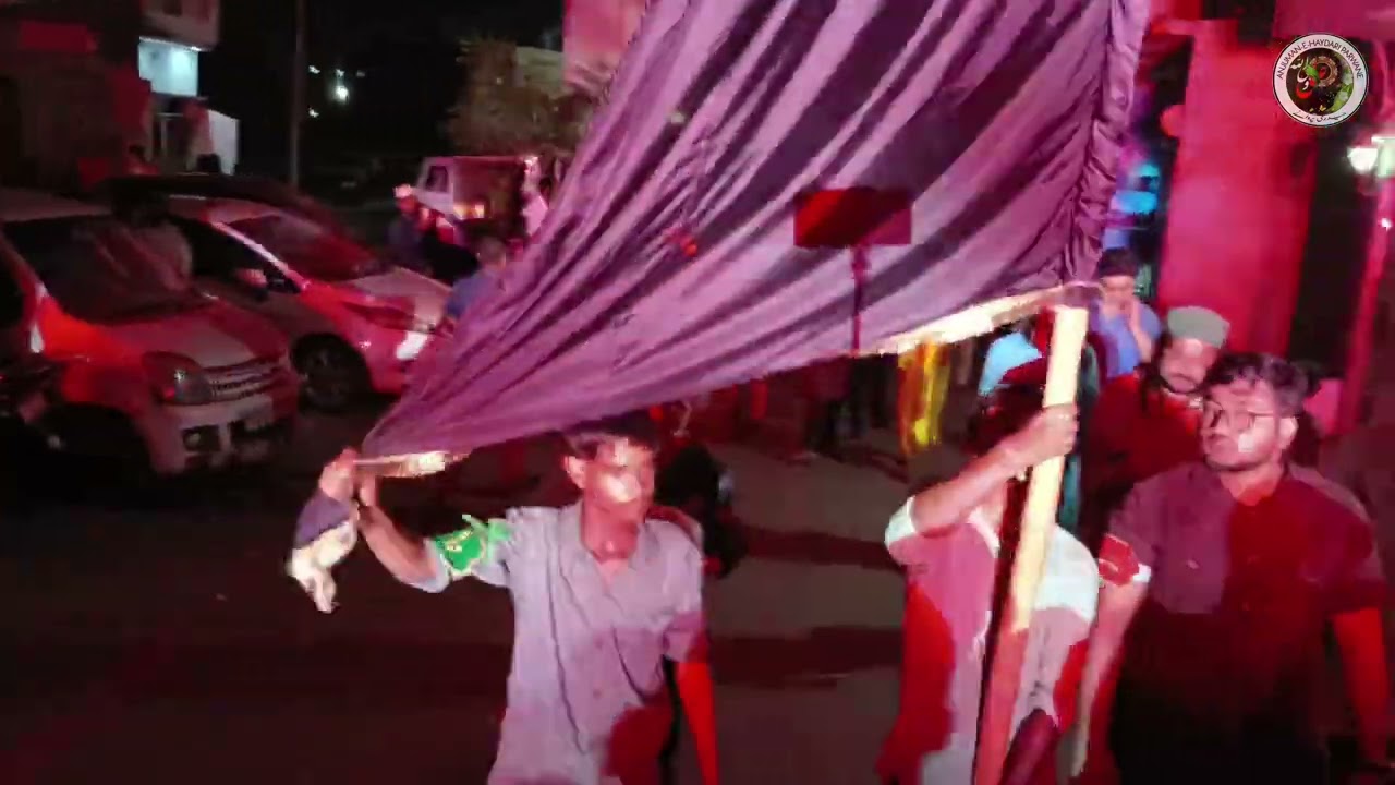 7TH MOHARRAM JULOOS|| NAINI JAIL ROAD (UP)||1445/2023||naini Azadari.