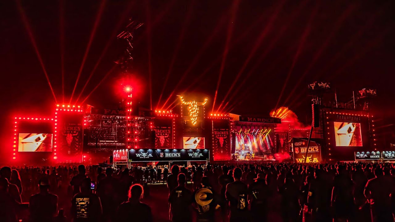 Wacken Open Air 2018 Veranstaltungstechnik: Lichtdesign mit Jerry Appelt und Christian Unger (PRG)