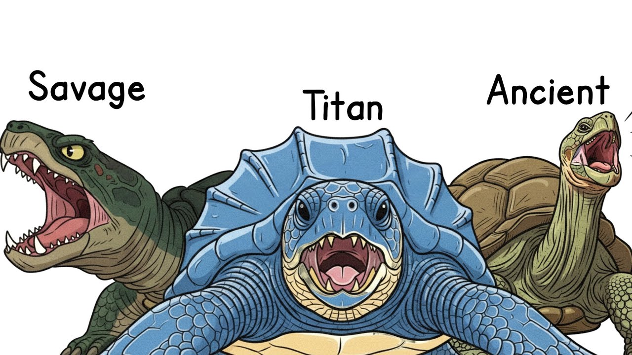 Every Type of TURTLE Explained in 9 Minutes 