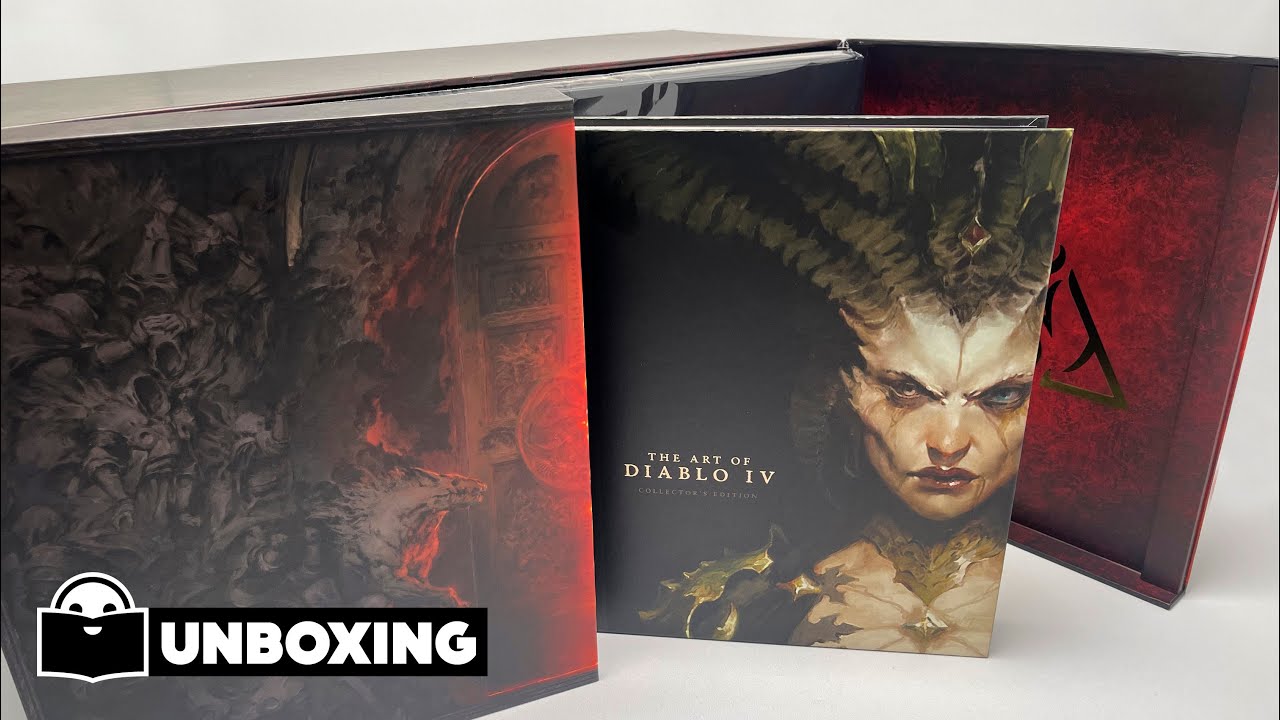 Artbook | UNBOXING | Diablo 4 Collector's Edition Box
