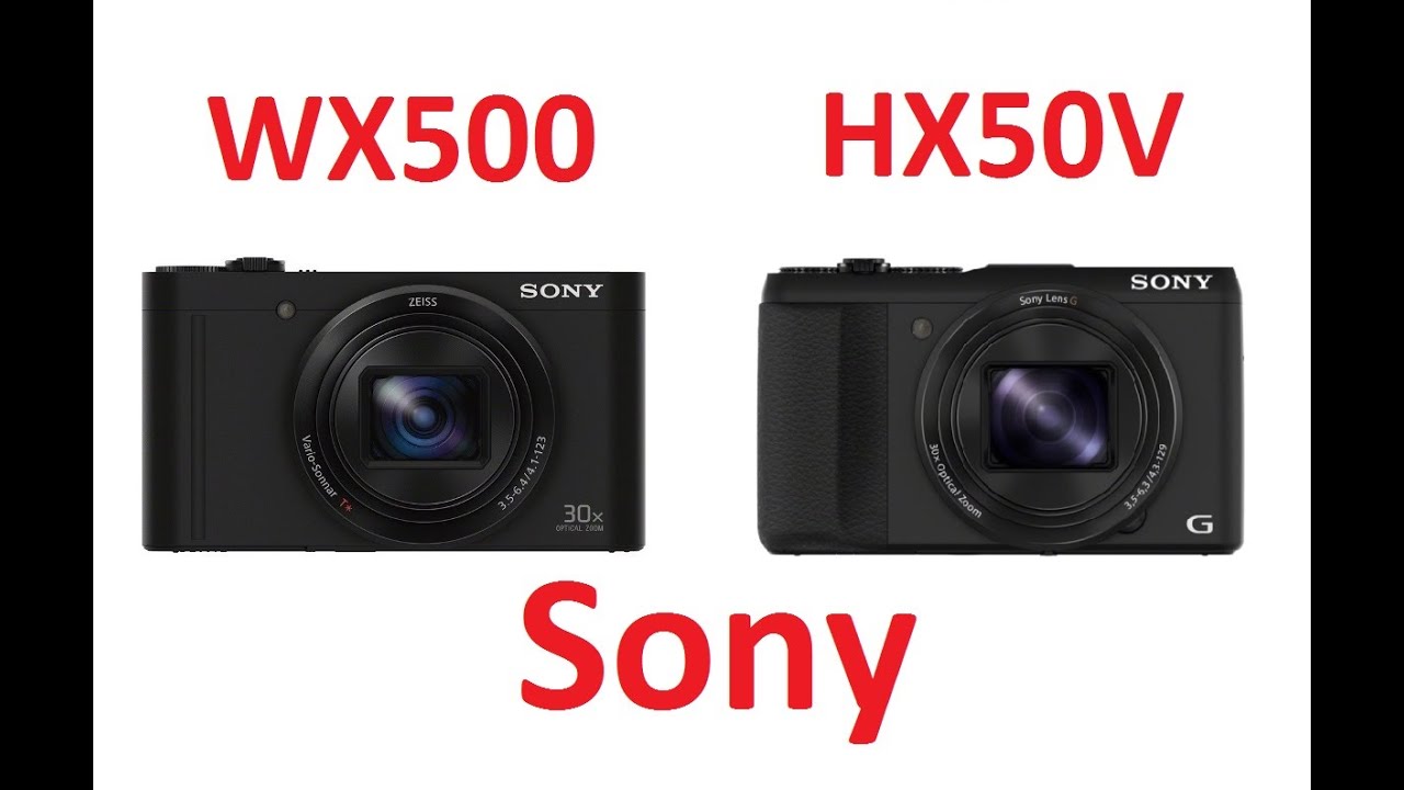 Sony DSC-WX500 vs Sony DSC-HX50V
