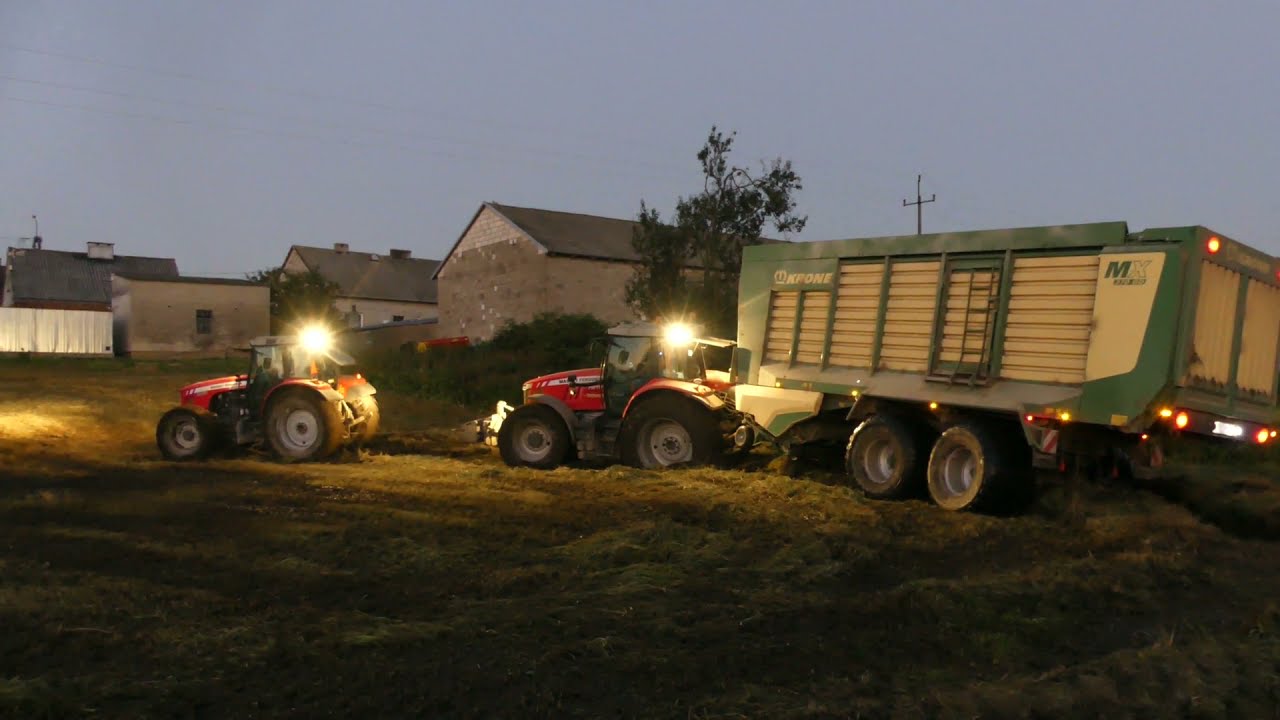 Massey Ferguson 5465 engine sound! Ryk silnika czerwonego potwora! GR Skuza