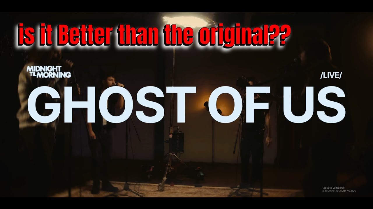 Реакция на студийную версию «Ghost of Us» с полуночи до утра