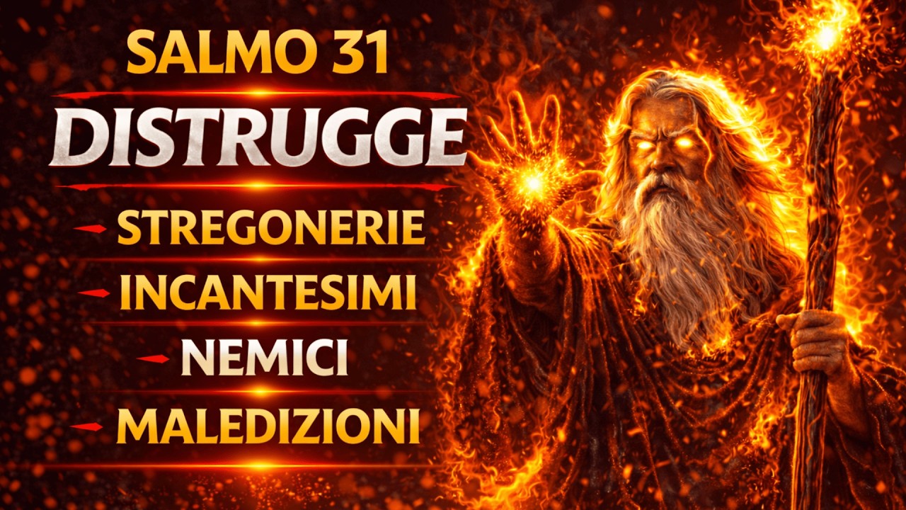 ⚖️ SALMO 31: RESTITUISCI OGNI FRECCIA SPIRITUALE AL MITTENTE 🔥🏹